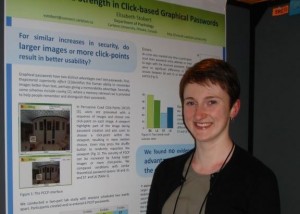 Elizabeth and her CHI SRC poster