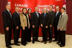 Official announcement of Sonia's Canada Research Chair