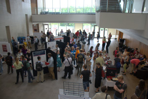 Overview of the poster session on Wednesday 