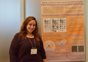 Reham presenting her poster at the SERENE-RISC Fall 2017 workshop
